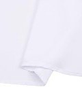 Men's Casual Short Sleeve Button Down Shirt - White