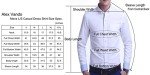 Alex Vando Men's Long Sleeve Printed Shirt, Light Blue