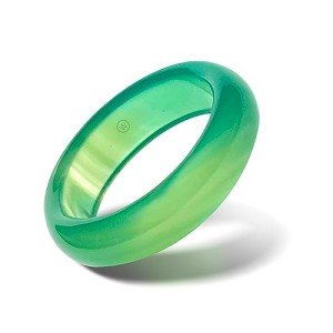 WHITESTONE JEWELRY CO. - Stone Ring Collection, Stacking Rings for Women & Men, Minimalist Natural Stone Bands, Size 4-15, Stone Gemstone, Agate