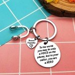 30 PCS Dispatcher Keychain 911 Dispatcher Gifts for Women Men 911 Operator EMS Dispatcher Gift Appreciation Week Gift 911 Dispatcher Jewelry for Dispatcher Christmas Birthday Thanksgiving Gifts, 30
