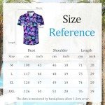 Men's Novelty Purple Mushroom Button Down Shirt