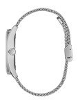 GUESS Men's Multi-Function Silver Tone Case Silver Tone Stainless Steel Bracelet Watch (Model: GW0368G1)