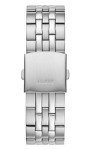 Guess Men's Analog Quartz Watch with Silver Stainless Steel Bracelet (Model: GW0220G1), Silver Tone