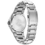 Citizen Mens Paradigm Eco-Drive Watch 43mm Silver-Tone Super Titanium Case and Bracelet with Blue Dial (BM7431-51L)