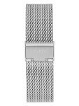 GUESS Men's Multi-Function Silver Tone Case Silver Tone Stainless Steel Bracelet Watch (Model: GW0368G1)