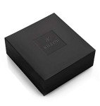 kuzzoi Men Bracelet Leather Braided Black Oxide Modern with Crocodile Head Clasp Made of 925 Sterling Silver, Length 9,05 inch, Width 0,67 inch, 1.2 oz