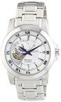 Seiko Men's 41mm Steel Bracelet & Case S. Sapphire Automatic Silver-Tone Dial Analog Watch SSA213J1