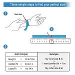 Solid 925 Sterling Silver Small or Big Men Bracelet - Made in Thailand - S 10.5