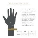 Rastaclat Motivational Bracelet for Men and Women of All Ages - Positive Vibes Black/Gold Bracelet | Adjustable Stackable Single Lace Bracelet Made by Hand (Medium/Large)