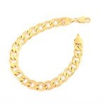 Gold Filled Bracelet Wholesale Men Boy Chain Bracelet Curb Bracelet Wholesale Gift Jewelry
