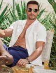 Men's Casual Button-Up Muscle Shirts with Pocket