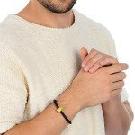 Chow Sang Sang 999 24K Solid Gold Wade-Giles Pixiu Noir Charm Bracelet for Men & Women 86330C