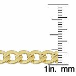 The Diamond Deal Mens SOLID 14K Yellow Gold 4mm,5mm,6mm,7mm,8.25mm Shiny Miami Cuban Link Chain Necklace For men for Pendants Or Mens Bracelet with Secure Box-Lock Clasp(8.5",9", 22", 24", or 26”)
