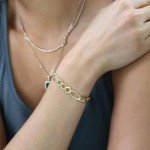 Nuragold 14k Yellow Gold 8.5mm Solid Figaro Chain Link Bracelet, Mens Jewelry 8" 8.5" 9", Metal, false,