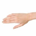 14k SOLID Yellow Or White Gold 4.5mm Diamond-Cut Alternate Classic Mens Figaro Chain Necklace Or Bracelet/Foot Anklet for Pendants and Charms with Lobster-Claw Clasp (7", 8",18",20",22",24" 30”)