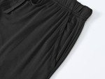 Mens Pajama Pants Short Modal Pajama Bottom Lounge Sleepwear Knit