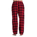 Pajama Pants for Men Comfy Drawstring Fit Casual Workout Sweatpants Soft and Warm Plaid Lightweigth Bottom with Pockets