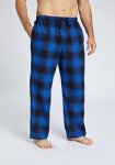JupiterSecret Mens Pajama Pants Set Flannel Cotton Plaid Sleep & Lounge Pants, PJ Bottoms with Pockets and Button Fly, Flannel Cotton 3 Pack, Large Big