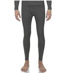 Rocky Men's Thermal Bottoms (Long John Base Layer Underwear Pants) Insulated for Outdoor Ski Warmth/Extreme Cold Pajamas (Melange Grey - 3X-Large)
