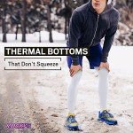 Rocky Men's Thermal Bottoms (Long John Base Layer Underwear Pants) Insulated for Outdoor Ski Warmth/Extreme Cold Pajamas (Melange Grey - 3X-Large)