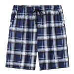 JINSH Men's Home Lounge Bottom Underwear Soft Casual Walking Sleep Nightwear Pjs Pajama Short 3-Pack(B),M