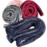 LANOBA Robe Belt Replacement Soft Flannel Waistband Pajamas Bathrobe Tie Waist Belt Waist Band for Women Men, 67 in x 1.57 in, Navy Blue, One Size