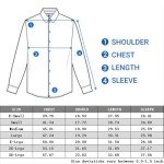 Men's Slim Fit Long Sleeve Button-Up Shirt - Black