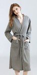 LANOBA Bathrobe Belt Replacement Soft Touch Terry Cotton Robe Pajamas Tie Waist Belt For Women Men,67 inch x 1.57 inch, Thin Grey, One Size