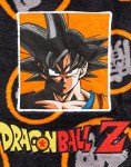 Dragonball Z Goku Dressing Gown Mens Black Pyjamas Robe Bathrobe Medium