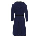 Mens Robes And Bathrobes,Men Soft Plush Fleece Hooded Robe Shawl Collar Kimono Bathrobe Cozy Warm Flannel Fleece Spa Robes House Coat Pajamas Y1031