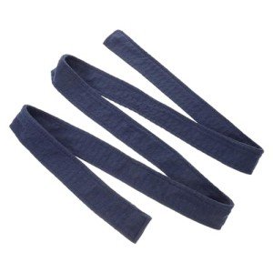 Holibanna Robe Belt Replacement Soft Thin Flannel Hotel Bathrobe Belt Dark Blue Waistband Pajamas Bathrobe Tie for Women Men Bathrobe Belt Replacement, Dark Blue, One Size