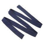 Holibanna Robe Belt Replacement Soft Thin Flannel Hotel Bathrobe Belt Dark Blue Waistband Pajamas Bathrobe Tie for Women Men Bathrobe Belt Replacement, Dark Blue, One Size