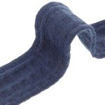 Holibanna Robe Belt Replacement Soft Thin Flannel Hotel Bathrobe Belt Dark Blue Waistband Pajamas Bathrobe Tie for Women Men Bathrobe Belt Replacement, Dark Blue, One Size