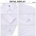 ATOFY Men's Casual Long Sleeve Button-Down Shirt