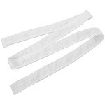 Holibanna Robe Belt Replacement Hotel Bathrobe Belt Soft Flannel Waistband Grey Pajamas Bathrobe Tie for Men Women Belt, White, One Size