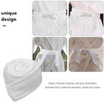 Holibanna Robe Belt Replacement Hotel Bathrobe Belt Soft Flannel Waistband Grey Pajamas Bathrobe Tie for Men Women Belt, White, One Size