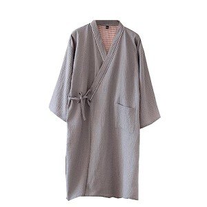 men's yukata Robes Kimono Robe Khan Steamed Clothing Pajamas #03