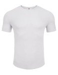 Men's Muscle Fit Crew Neck Waffle T-Shirt
