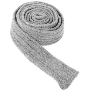 Holibanna Robe Belt Replacement Soft Flannel Hotel Bathrobe Belt Grey Waistband Pajamas Bathrobe Tie for Women Men Bathrobe Belt Replacement, Grey, One Size