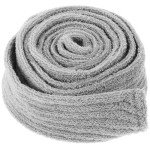 Holibanna Robe Belt Replacement Soft Flannel Hotel Bathrobe Belt Grey Waistband Pajamas Bathrobe Tie for Women Men Bathrobe Belt Replacement, Grey, One Size