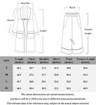 ZUEVI Men's Kimono Robe Set Silk Satin Bathrobe with Pajamas Shorts Lightweight Long Sleeve Sleepwear, &Gray&, Large