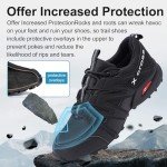 ziitop Trail Running Shoes Men Waterproof Hiking Shoes Non-Slip Outdoor Trekking Sports Shoes for Men Lightweight Breathable Sneakers All-Terrain Cross Training Shoes Walking Shoes