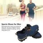Men's Hiking Shoes,Quick Dry Breathable Sports Shoes with Rubber Sole,Mesh Lightweight Outdoor Training Walking Shoes for Running(40)
