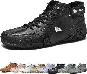 Vogldeck - Nevova Shoes for Men, Nevoldeck - Waterproof Winter Orthopedic Shoes, Nevova Orthopedic Shoe for Man, Outdoor Comfy Orthopedic Arch Support Daily Walking Shoes Casual Hiking Ankle Boots,