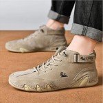 Vogldeck - Nevova Shoes for Men, Nevoldeck - Waterproof Winter Orthopedic Shoes, Nevova Orthopedic Shoe for Man, Outdoor Comfy Orthopedic Arch Support Daily Walking Shoes Casual Hiking Ankle Boots,