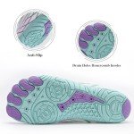 Queday Water Shoes for Women Men Quick Dry Barefoot Shoes Athletic Lightweight Sports Aqua Socks Outdoor Swim Hiking Diving Surf Fishing Walking Kayaking, White, 10 Wide Women/8.5 Men