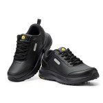 FitVille Men's Extra Wide Hiking Shoes Low-top Outdoor Walking Shoes Trekking Sneakers with Arch Support for Heel Pain Relief (10 Wide, Black)