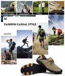 Asifn Men's Loafers & Slip-ons Casual Leather Oxford Driving Flats Outdoor Walking Fashion Hiking Shoes Brown(9.5-10 M US,10.63'' Heel to Toe