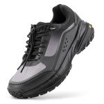 FitVille Men's Wide Hiking Shoes for Men Low-top Outdoor Walking Shoes Trekking Trails Sneakers for Outdoor Trailing Trekking Camping Walking