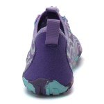 WateLves Water Shoes for Men Women Barefoot Quick-Dry Aqua Sock Outdoor Athletic Sport Shoes Kayaking Boating Hiking Surfing Walking, Purple, 10 Women/9 Men